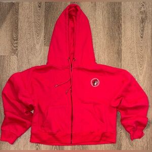 BUC-EE’S Cropped Hooded Jacket with Zipper